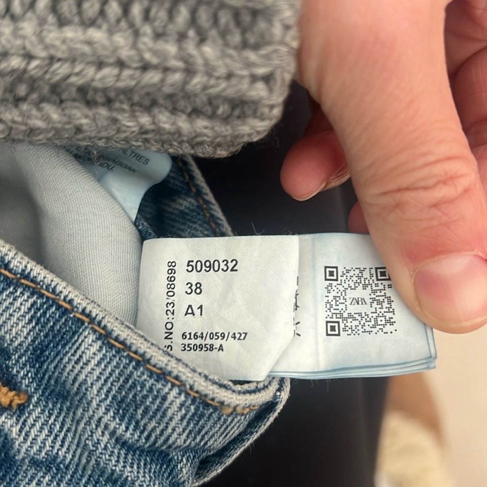 Zara mid rise straight leg jeans - Picture 6 of 6